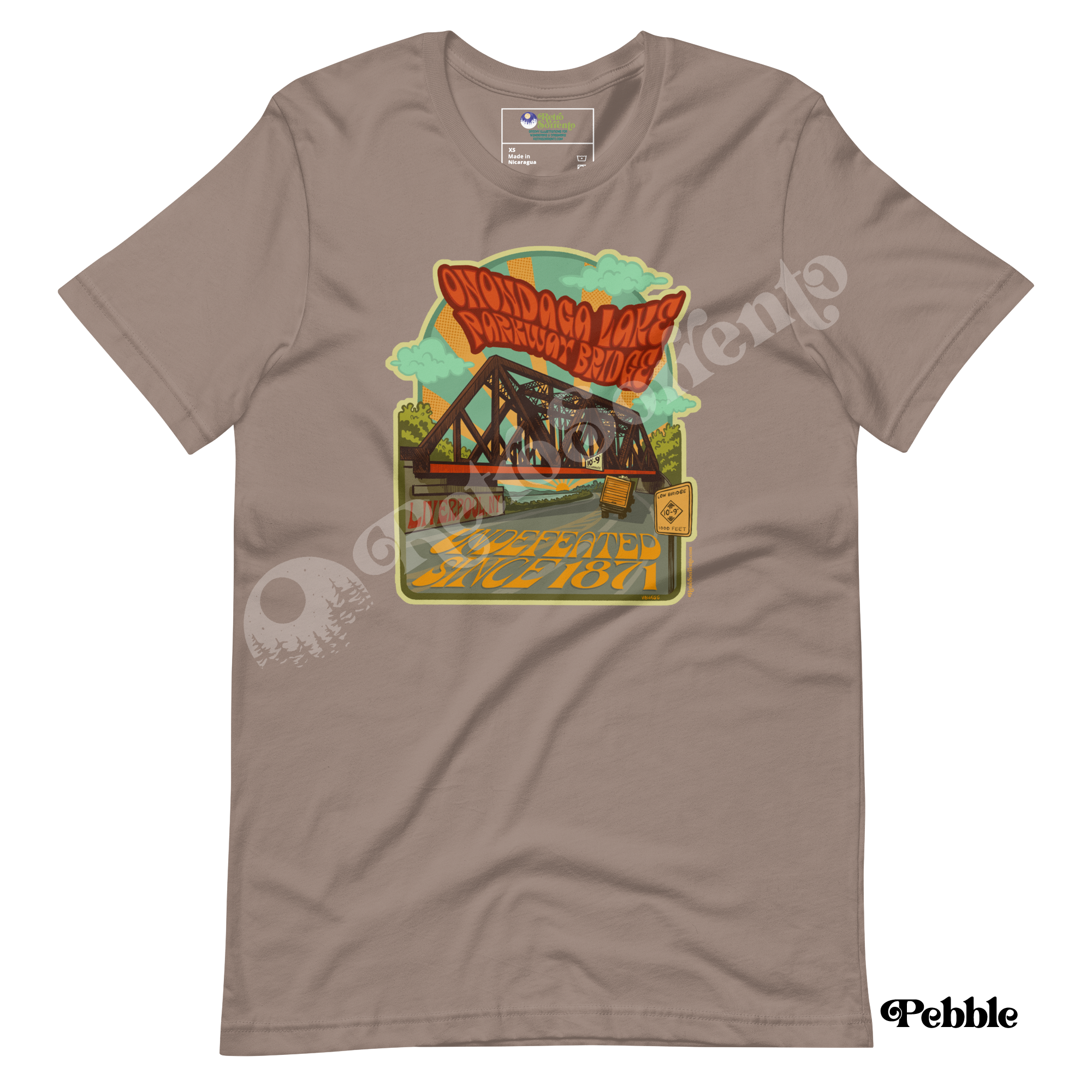 Onondaga Lake Parkway Bridge - Liverpool NY Unisex tshirt | Retro