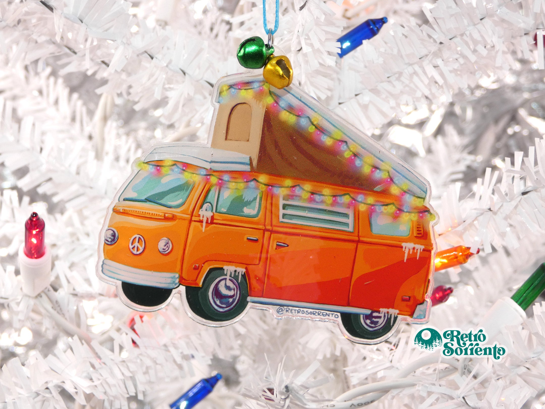 Vw campervan ornament 2025
